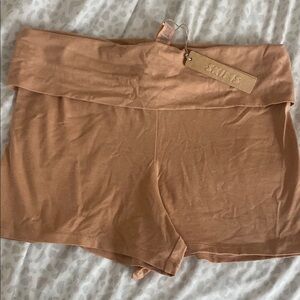 SKIMS nude fold over short
